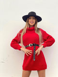 Maxi maglione rosso - R.a. Boutique 