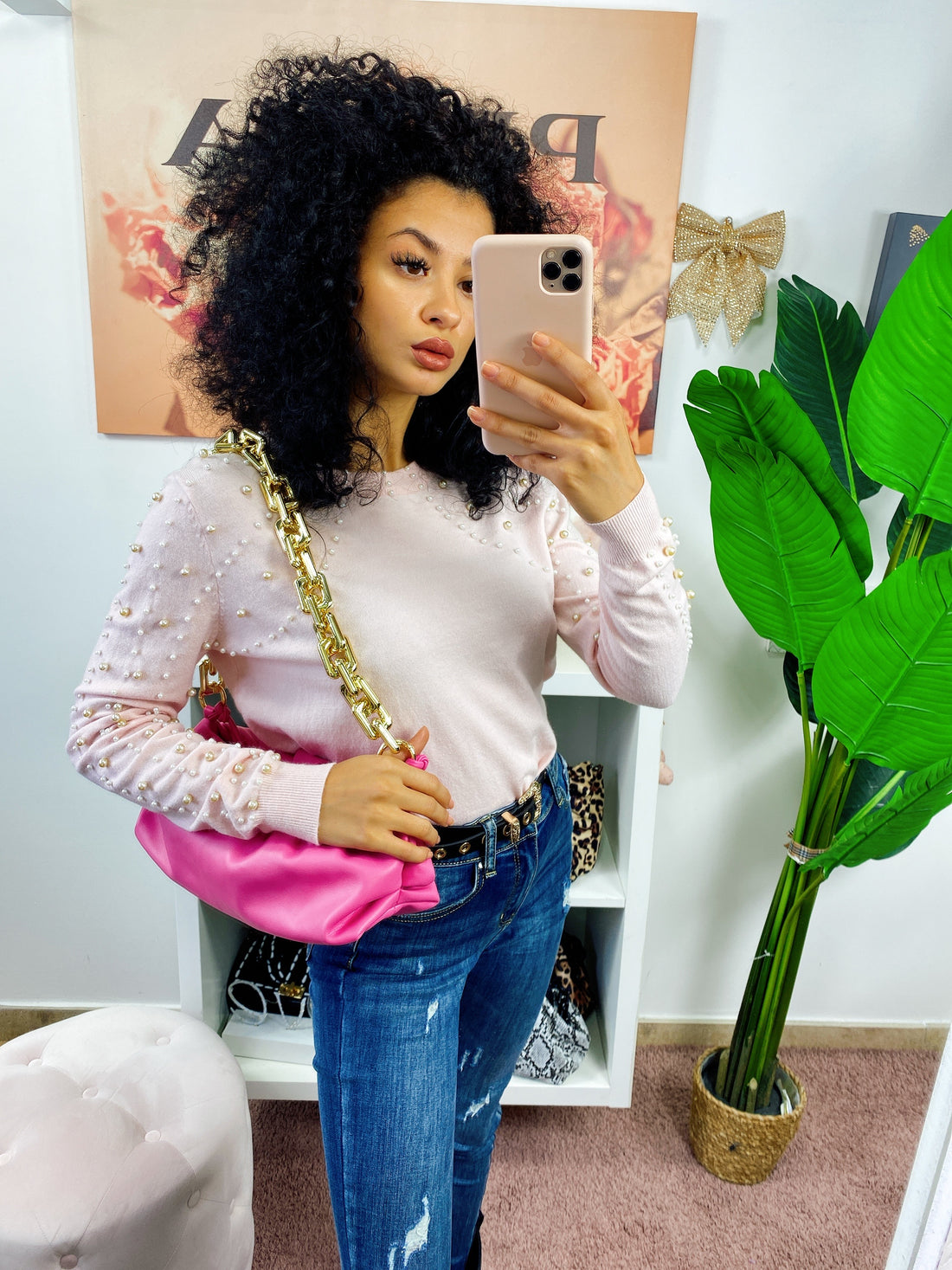 Maglioncino con perle - R.a. Boutique 