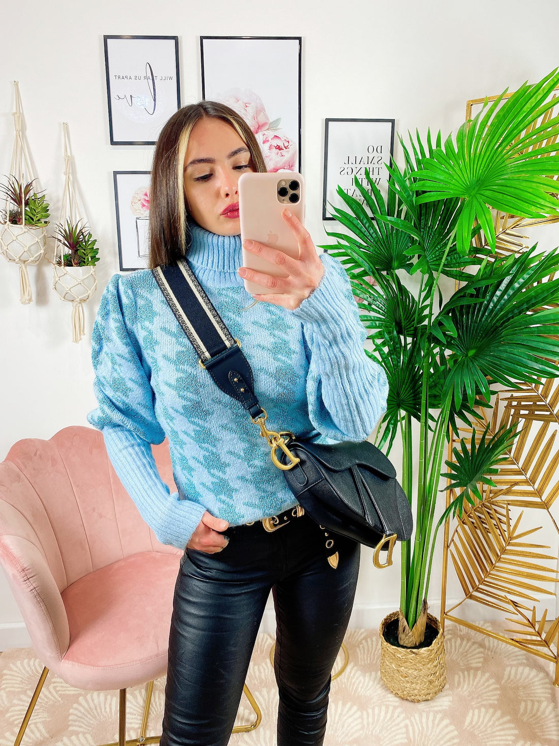 Maglione collo alto carta da zucchero - R.a. Boutique 