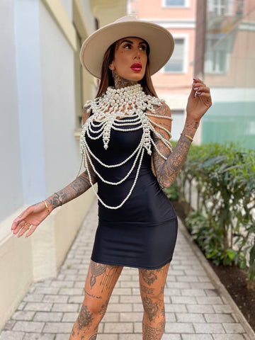 Top con perle - R.a. Boutique 