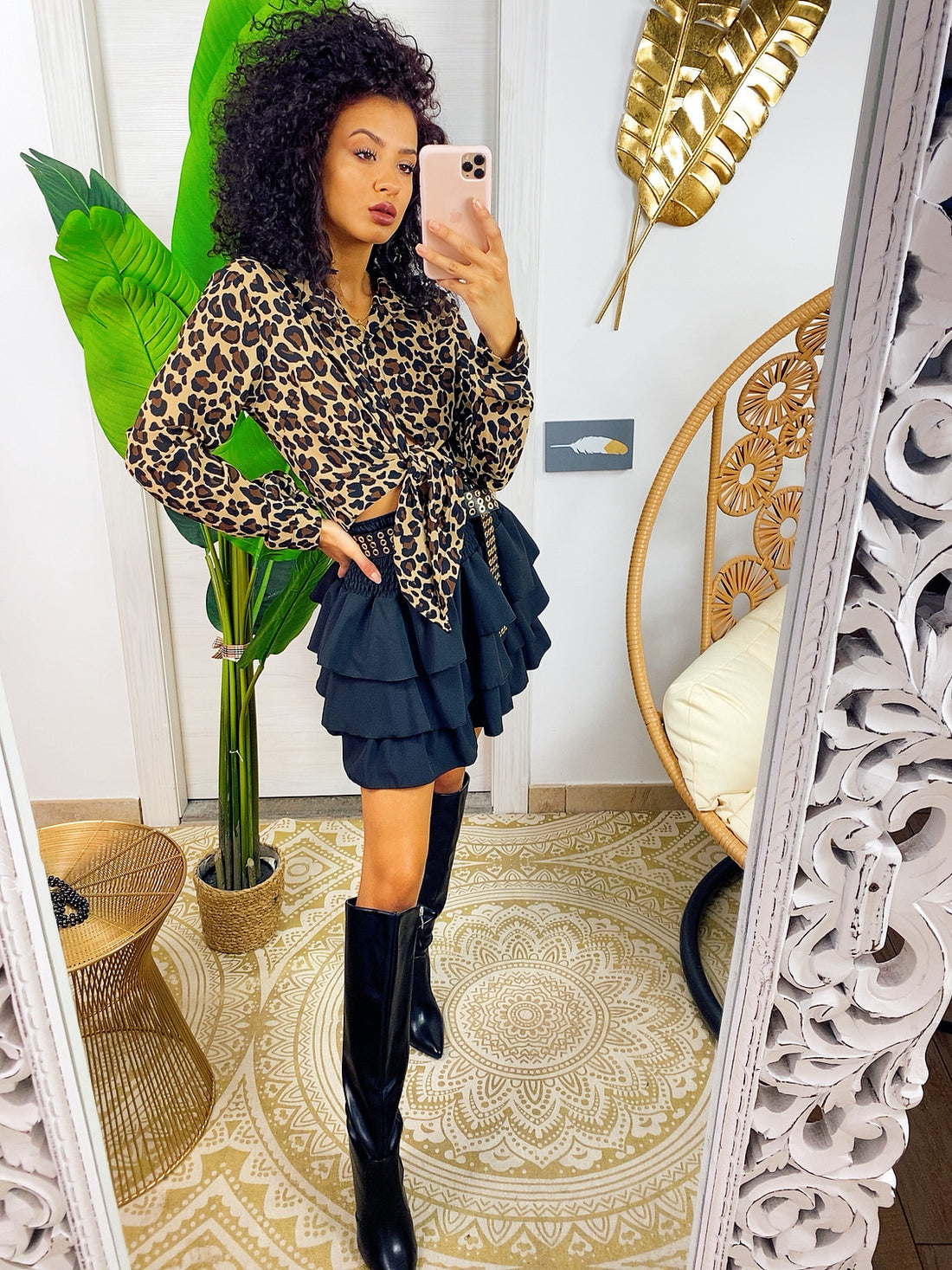 Camicetta maculata - R.a. Boutique 