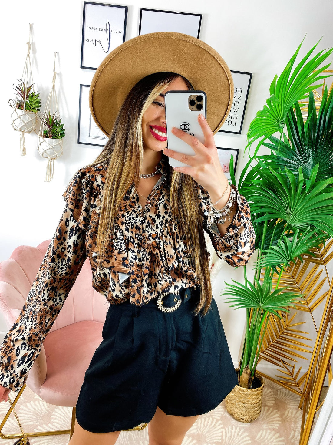 Camicetta con rouge maculata - R.a. Boutique 