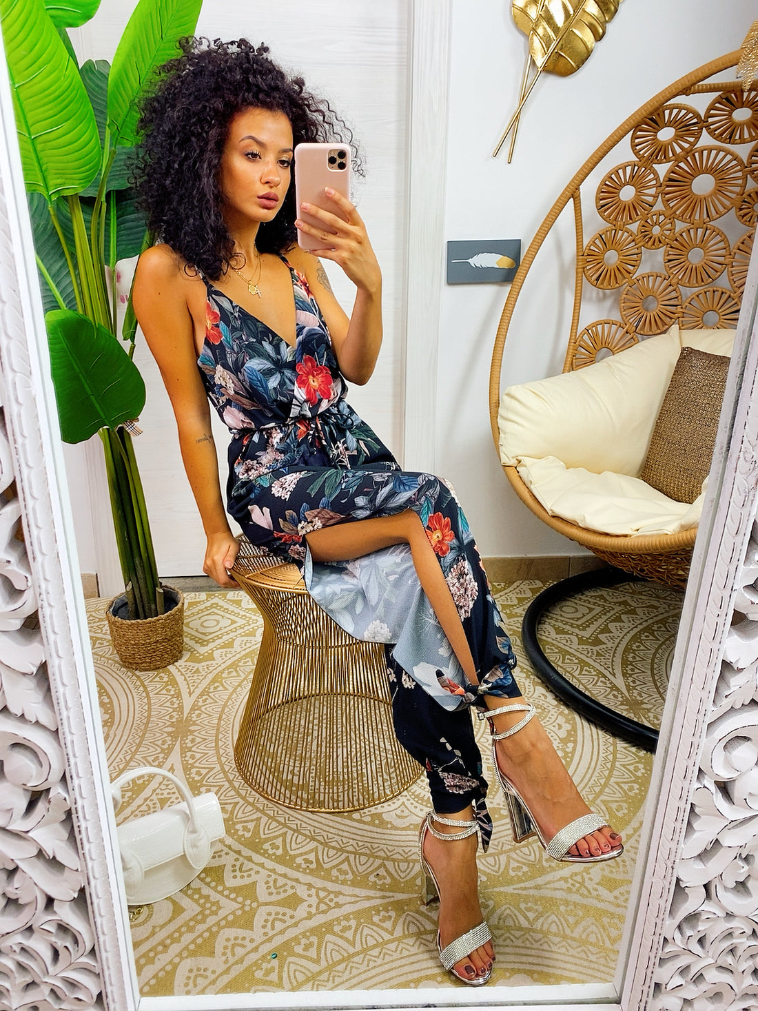 Tuta floreale - R.a. Boutique 