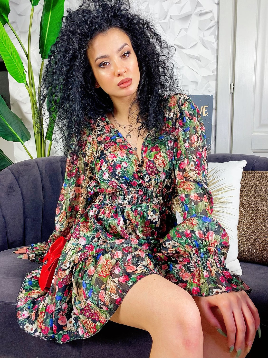 Abito glitter nero - R.a. Boutique 