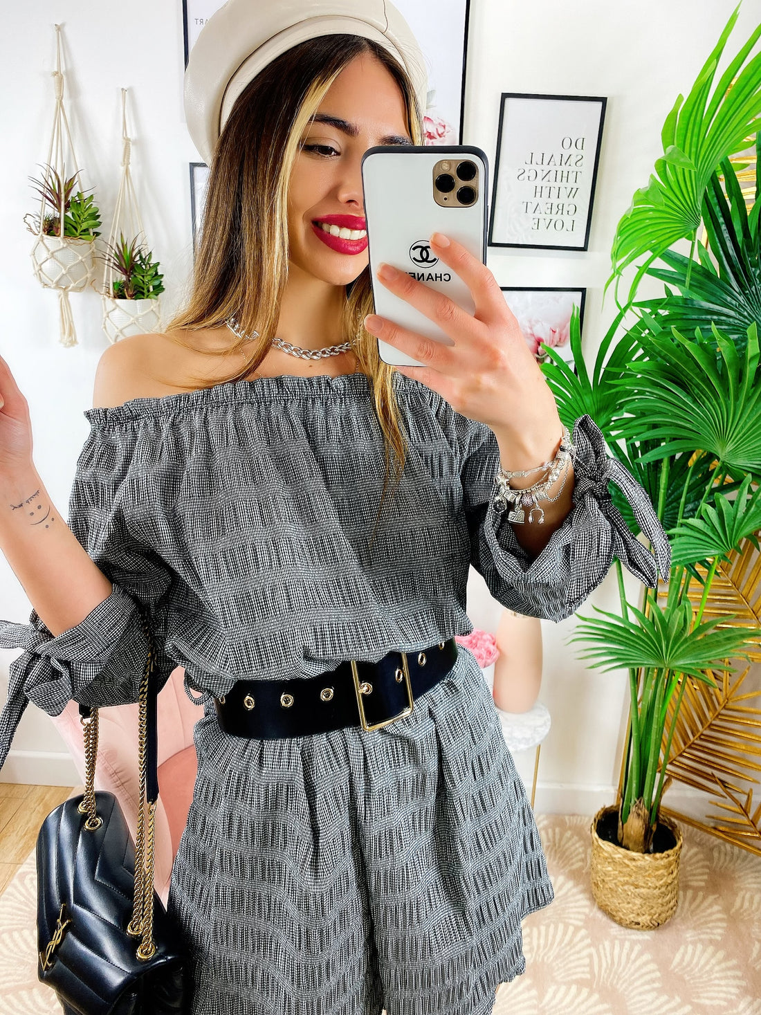 Abito morbido con fiocchetti e cinturina - R.a. Boutique 