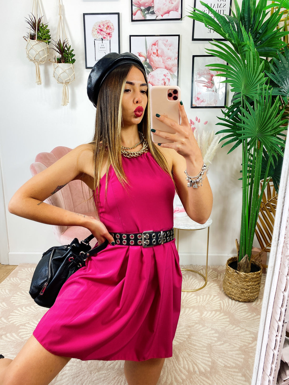 Abito easy peonia - R.a. Boutique 