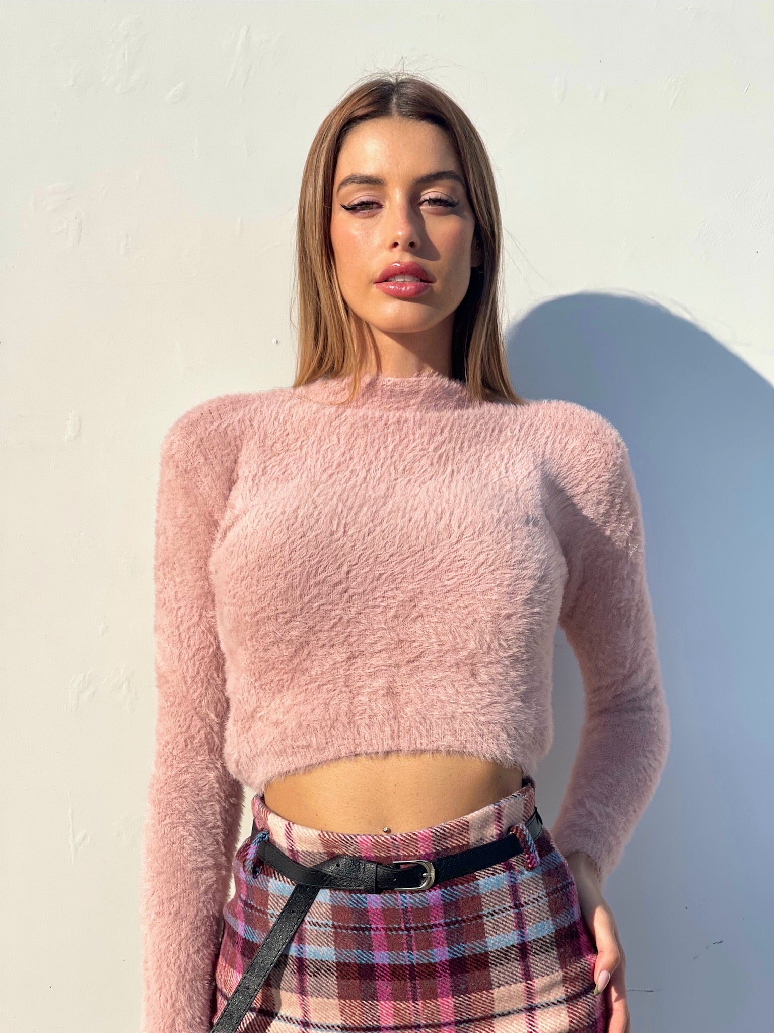 Maglioncino morbidissimo rosa - R.a. Boutique 