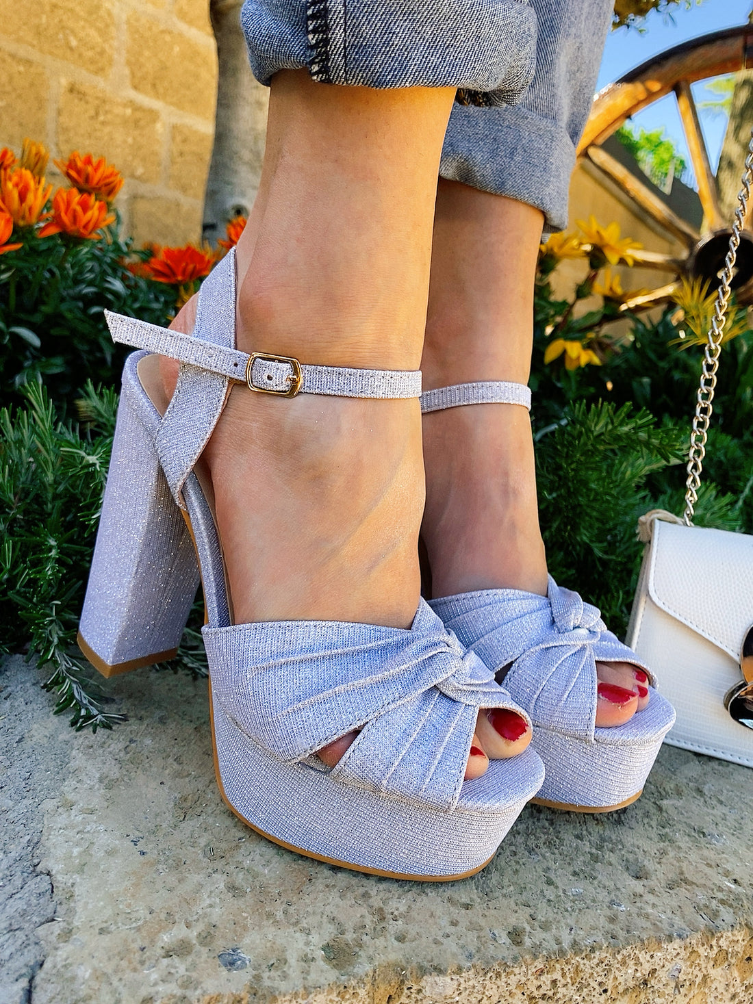 Open toe Silver - R.a. Boutique 