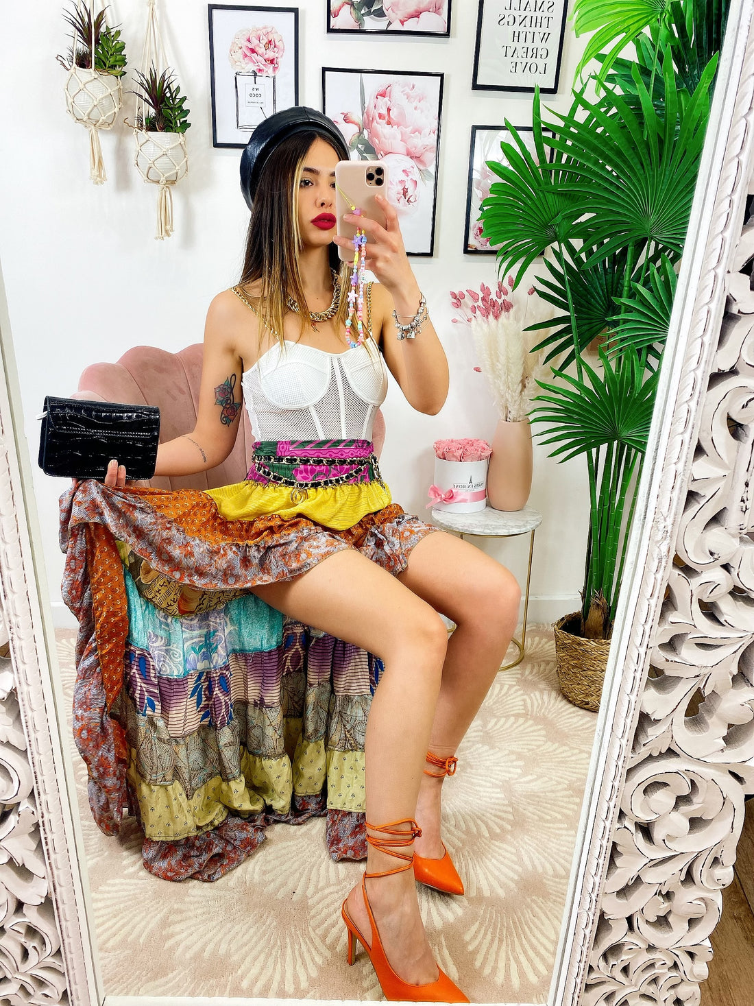 Gonna asimmetrica Rainbow - R.a. Boutique 