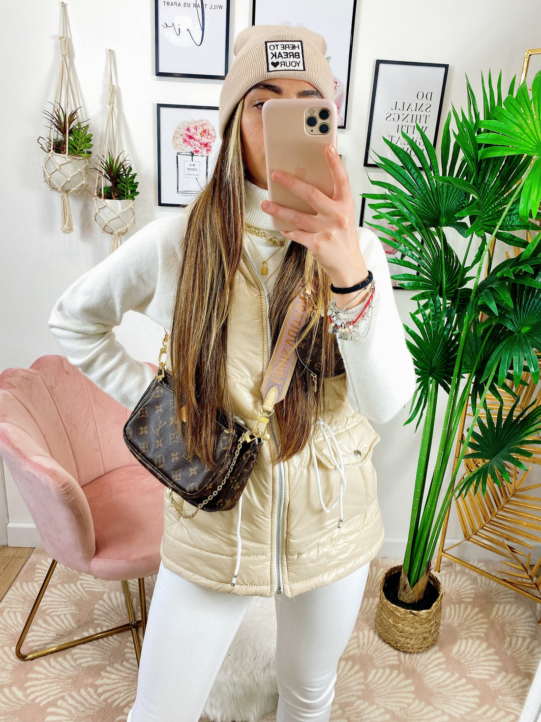 Bomberino smanicato Beige - R.a. Boutique 