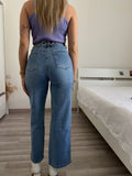 Jeans a zampa con cuore - R.a. Boutique 