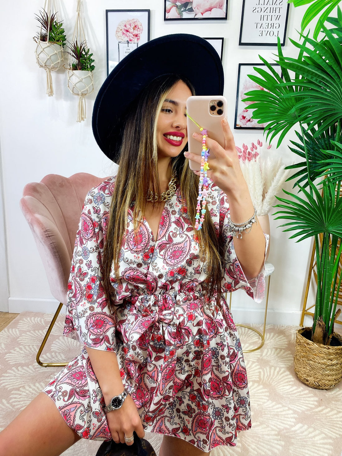 Abito etnico sfumature Rosa - R.a. Boutique 