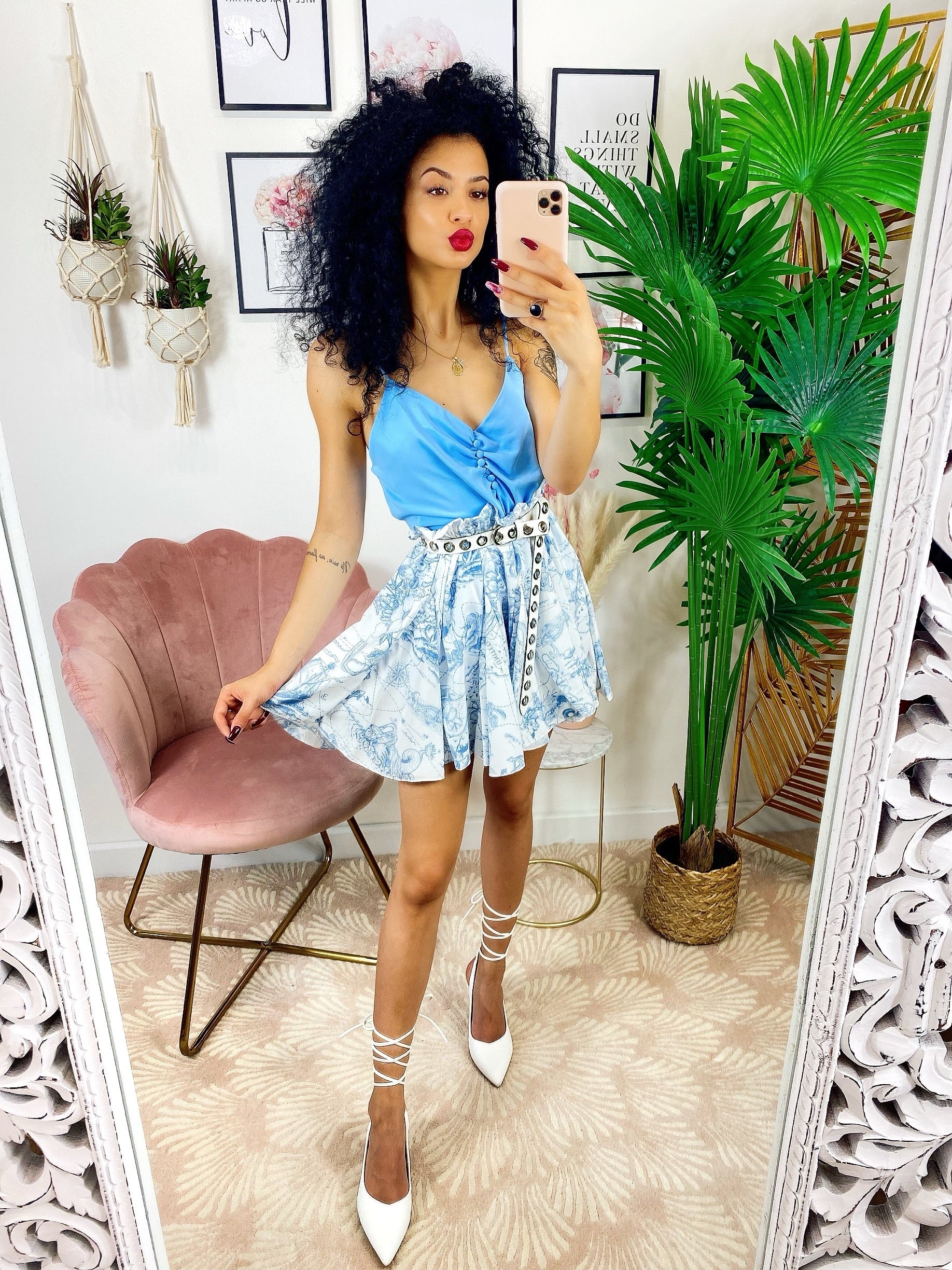 Gonna a fantasia celeste - R.a. Boutique 