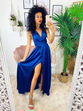 Dress Afrodite blu - R.a. Boutique 