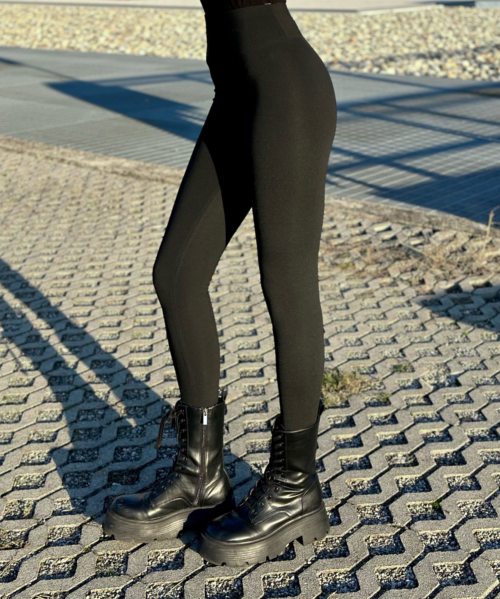 Leggins termico nero - R.a. Boutique 