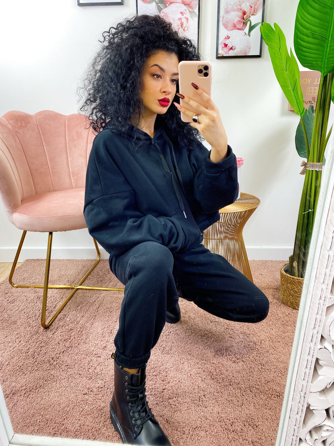 Tuta sportiva due pezzi Black - R.a. Boutique 