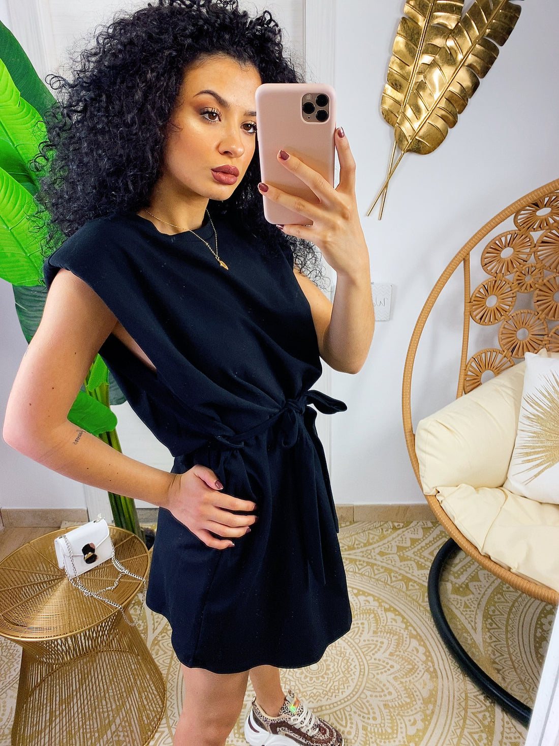 Abito sportivo con cintura e spalline - R.a. Boutique 