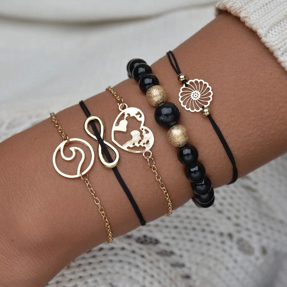 Bracciale con cuore - R.a. Boutique 