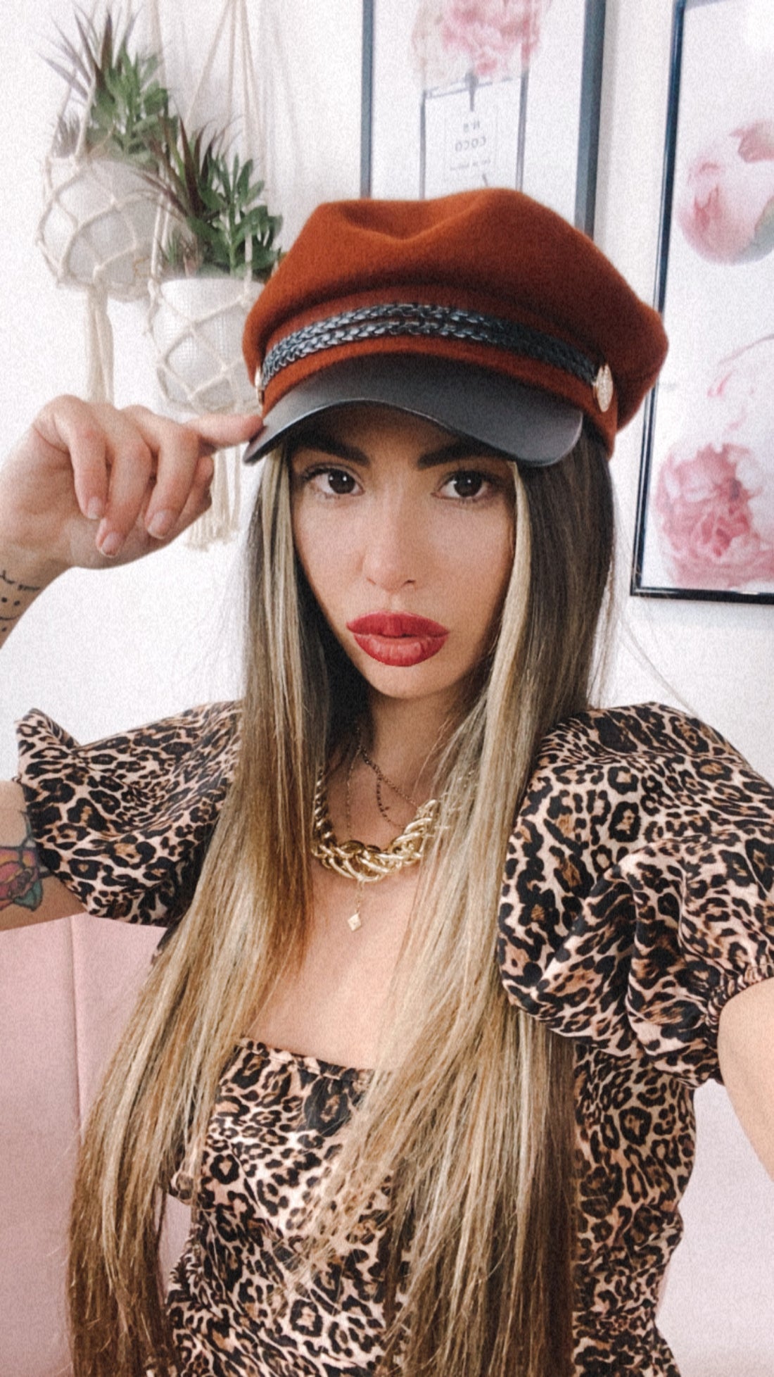 Berretto ruggine - R.a. Boutique 