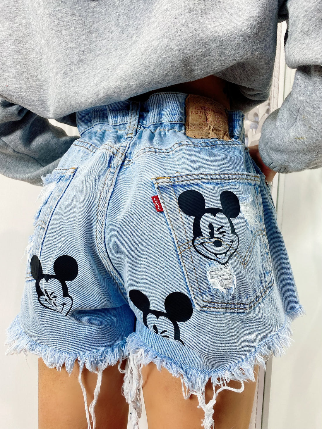 Short Levi’s Vintage bagno chiaro con stampe - R.a. Boutique 