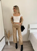 Completo giacca e pantalone beige - R.a. Boutique 