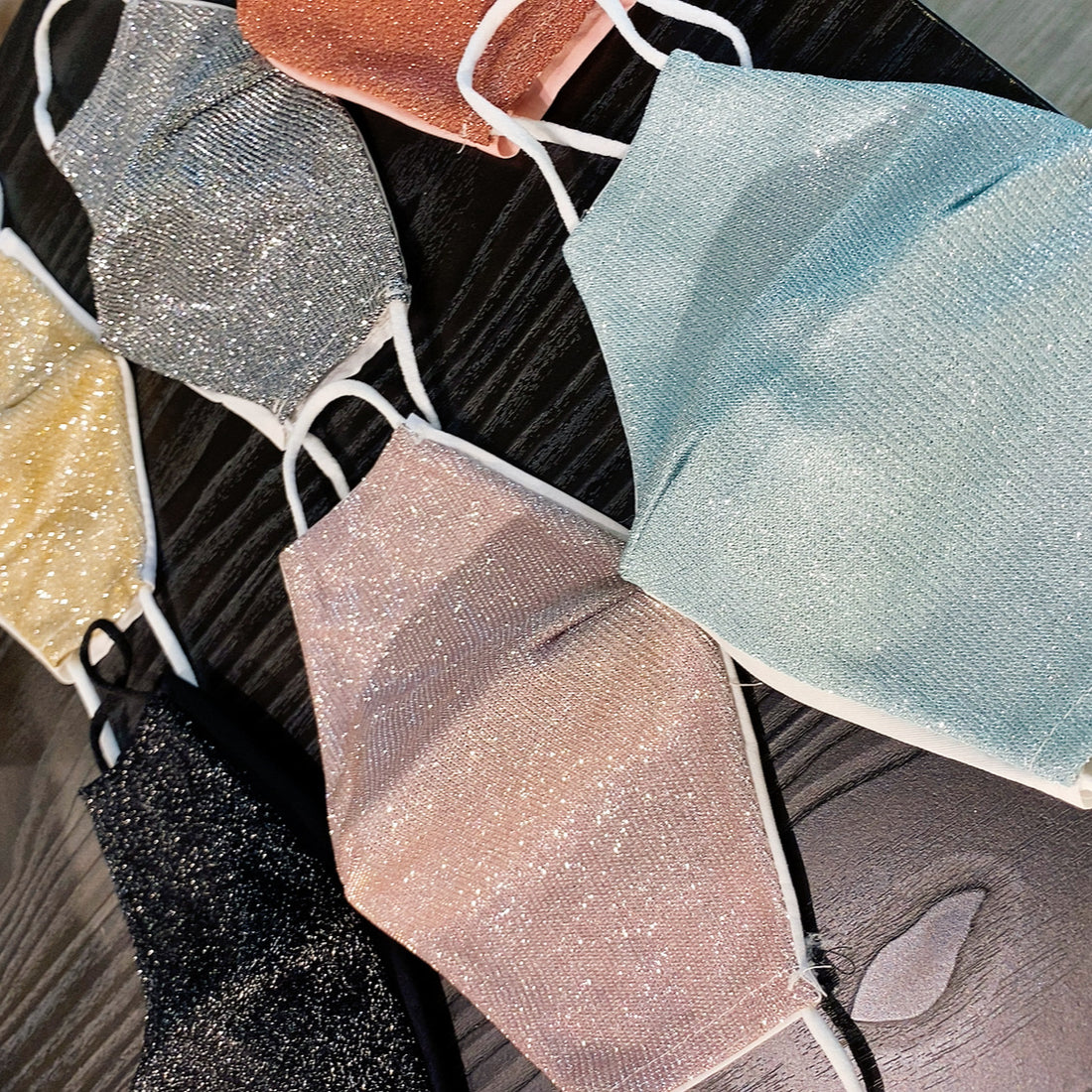 Copri mascherine in lurex - R.a. Boutique 