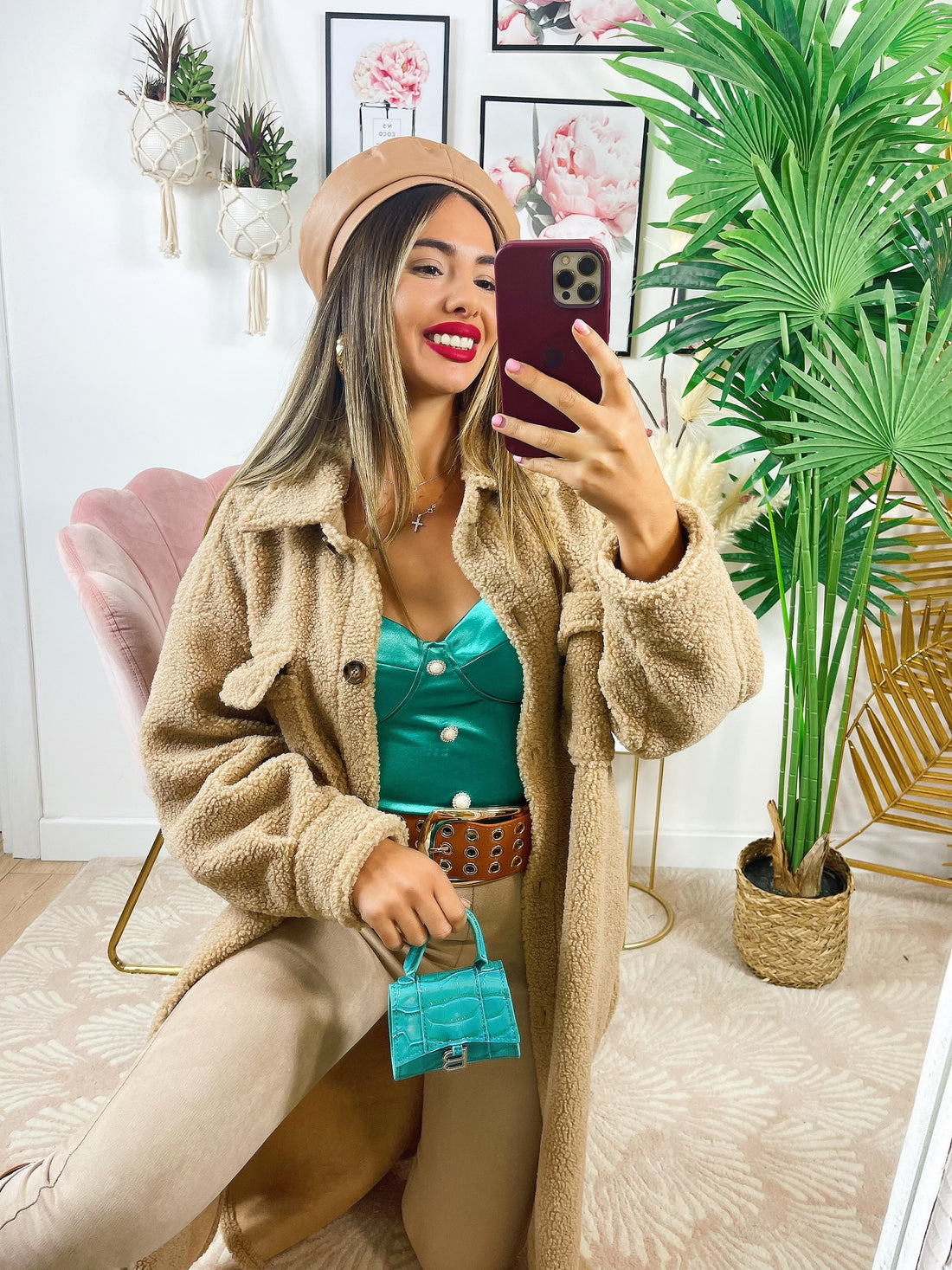 Cappottino Teddy con tasche - R.a. Boutique 