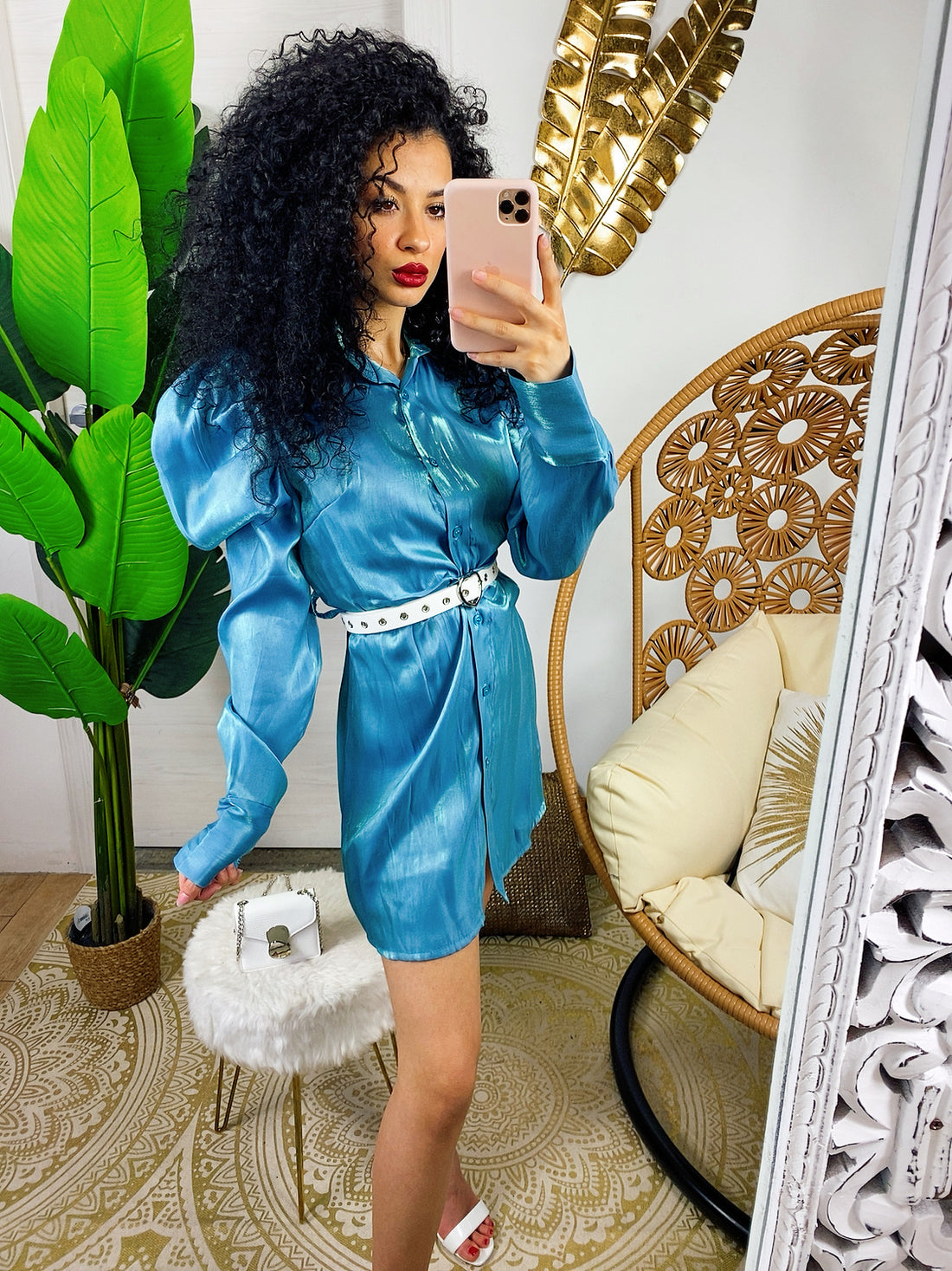 Camicione tiffany manica bombata - R.a. Boutique 