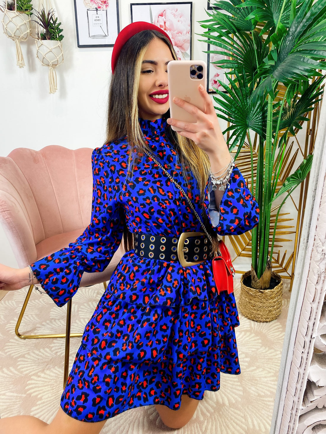 Abito maculato Blu - R.a. Boutique 