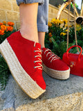 Sneakers Red - R.a. Boutique 