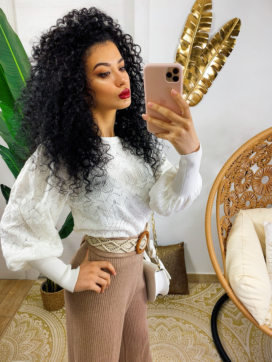 Maglioncino leggero traforato - R.a. Boutique 