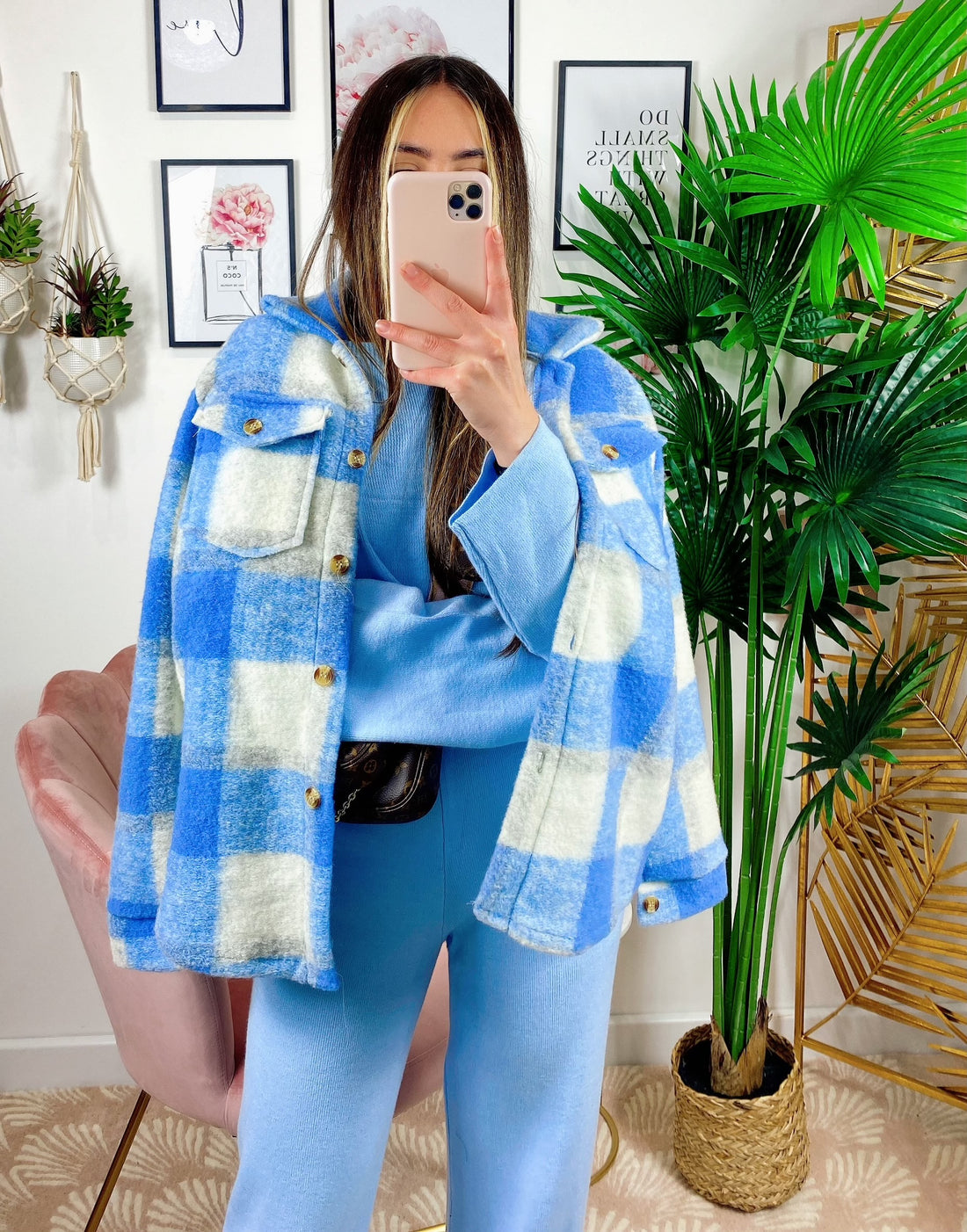 Giacca a quadri Carta da zucchero - R.a. Boutique 