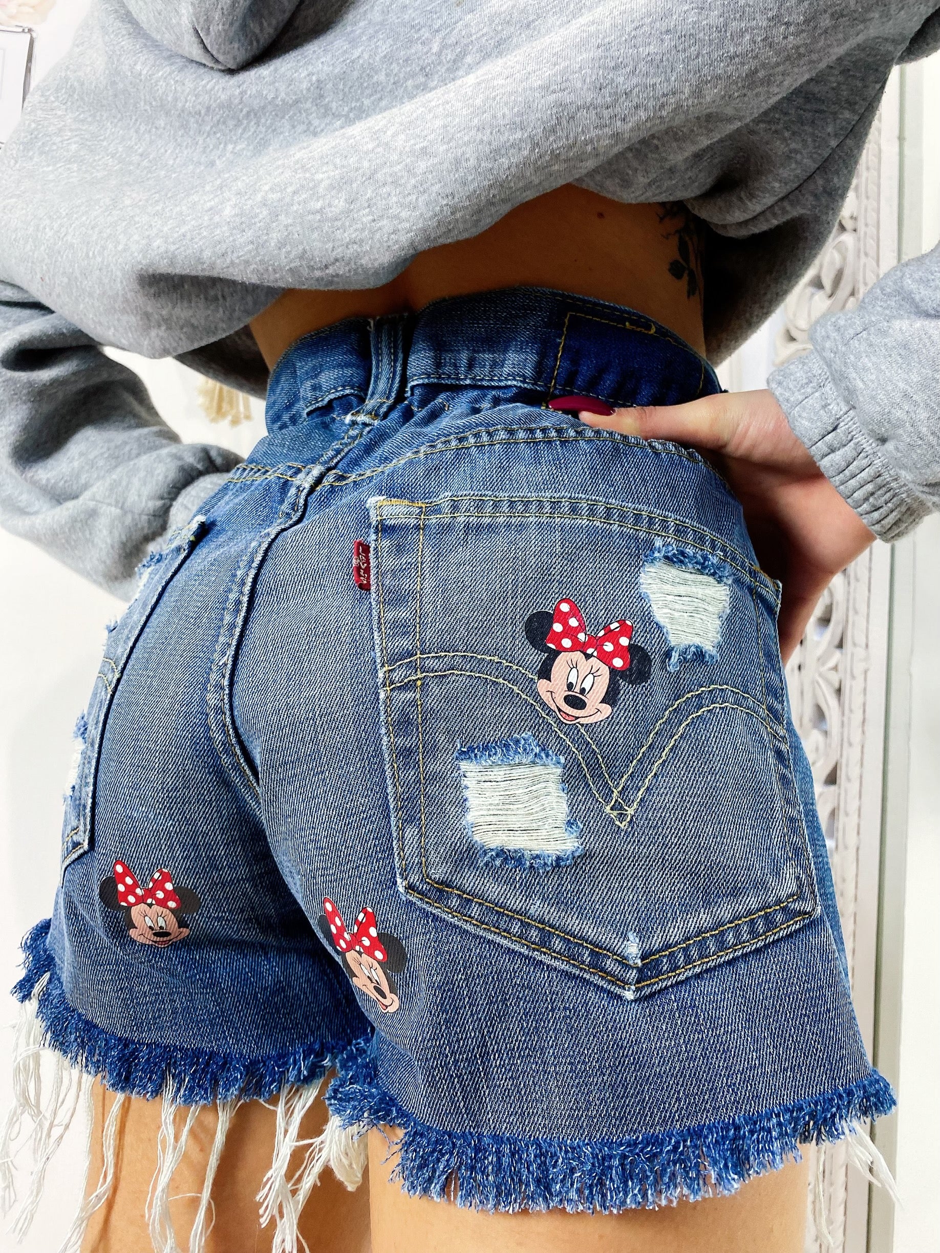 Short Levi’s Vintage bagno scuro con stampe - R.a. Boutique 