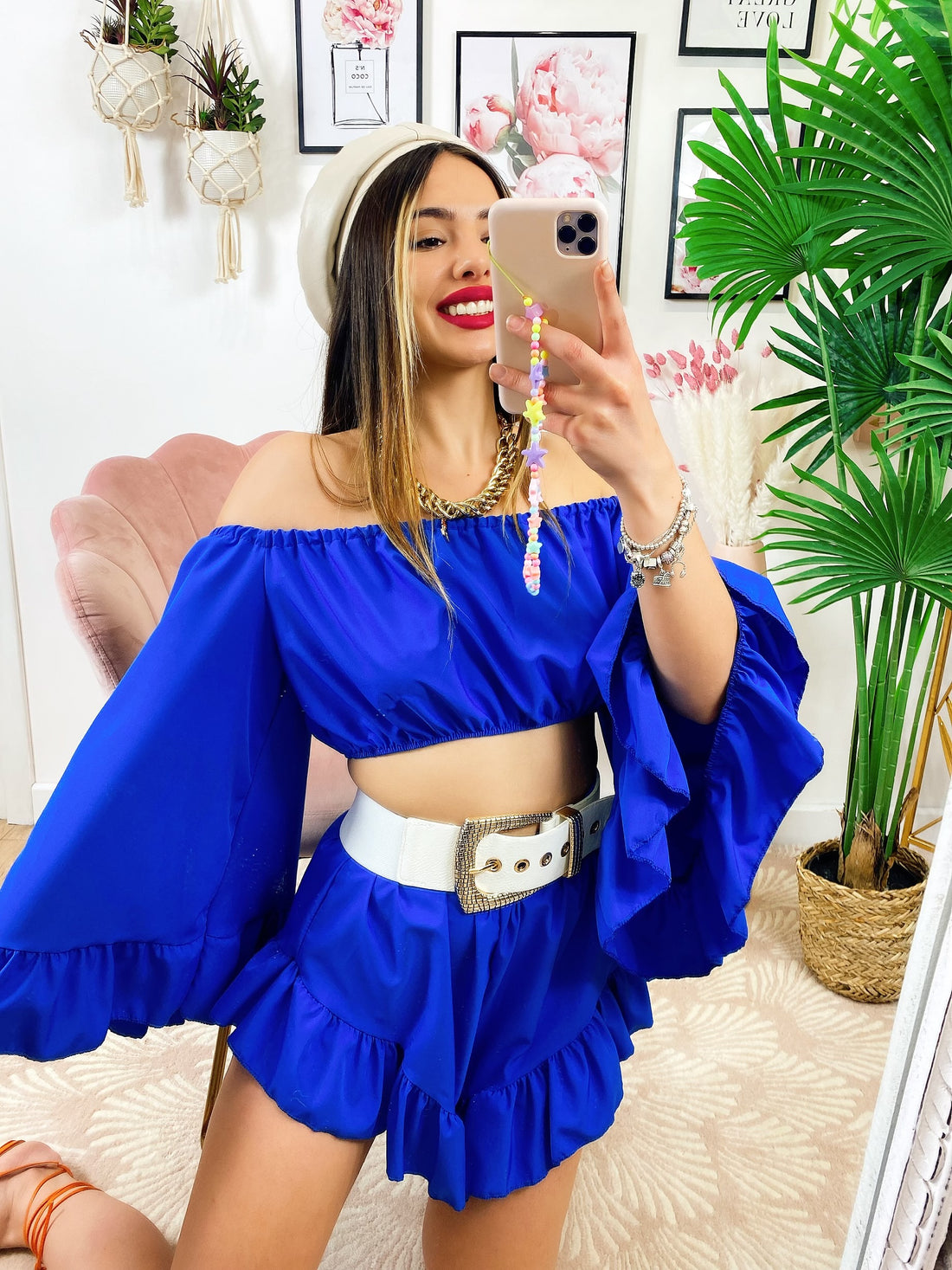 Completo due pezzi Blu - R.a. Boutique 