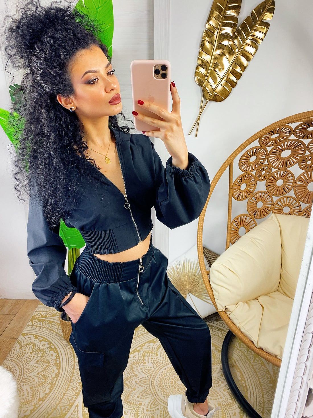 Tuta due pezzi nera - R.a. Boutique 