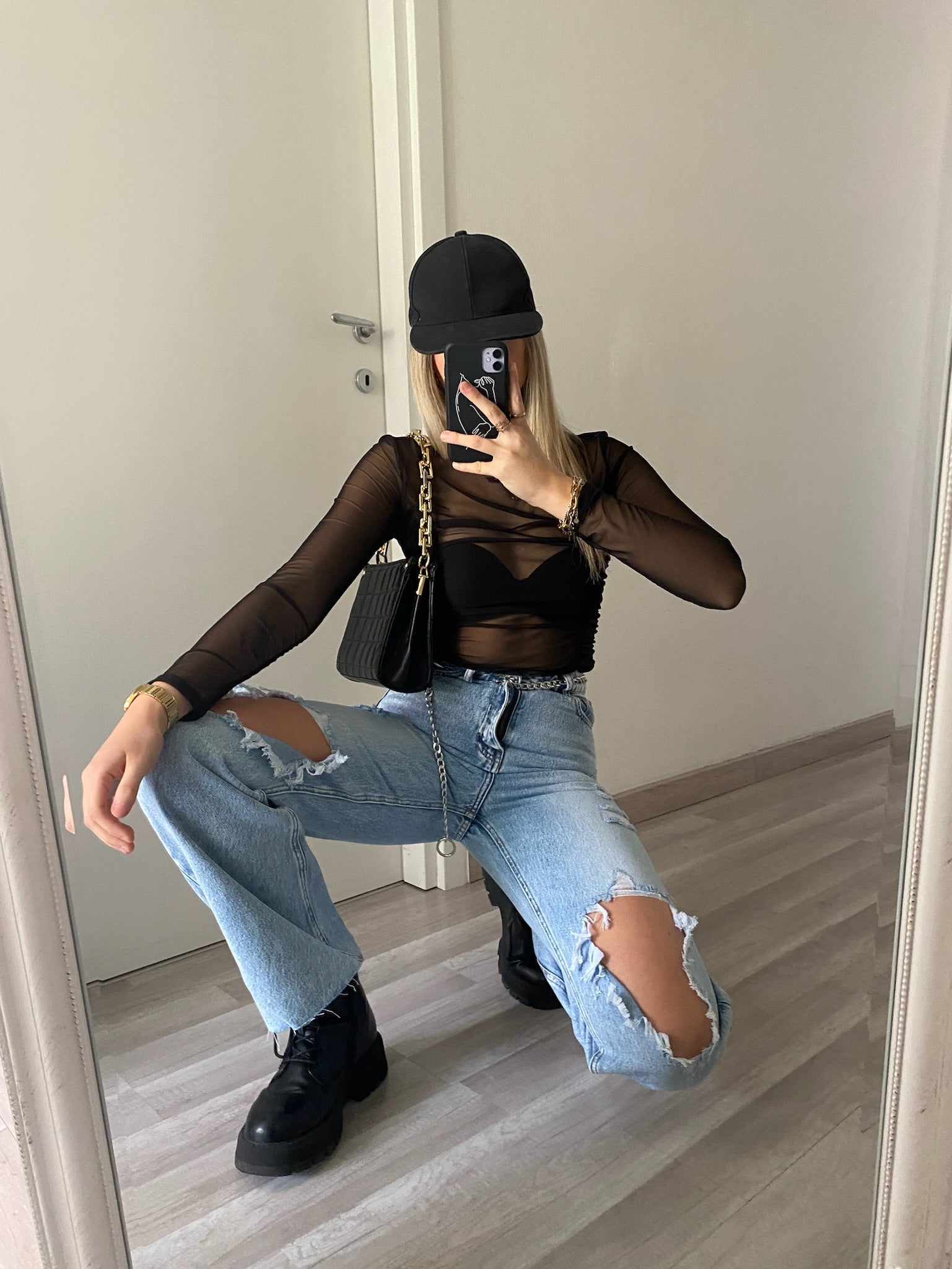 Body nero velato - R.a. Boutique 