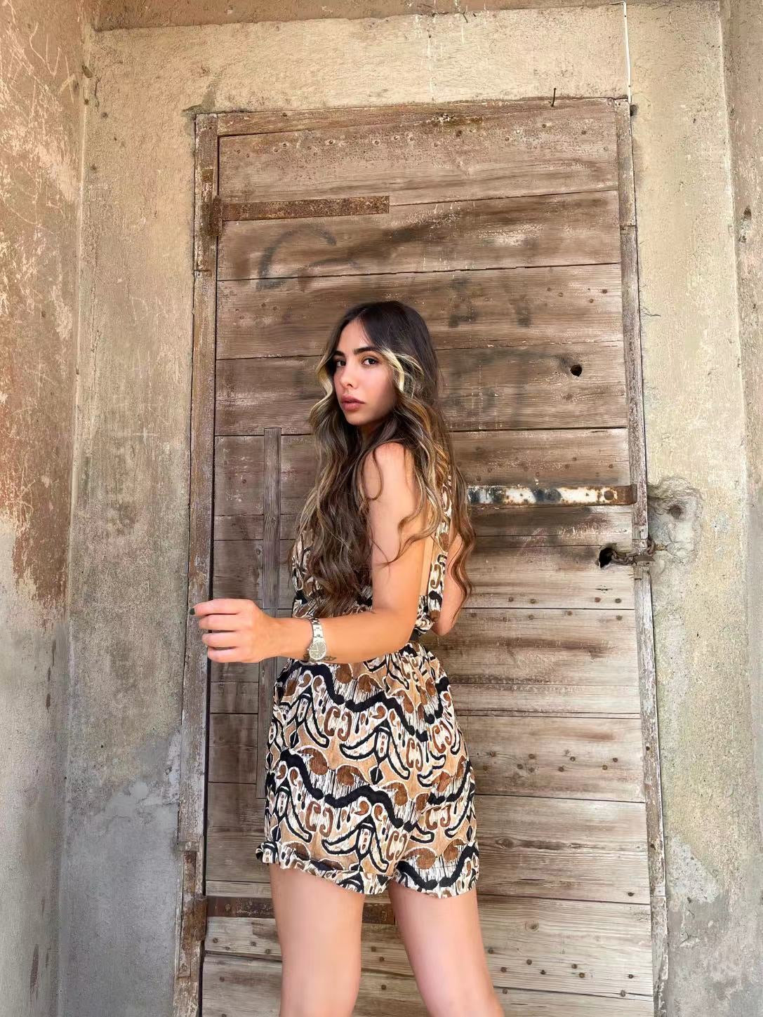 Tutina stampa neutra - R.a. Boutique 