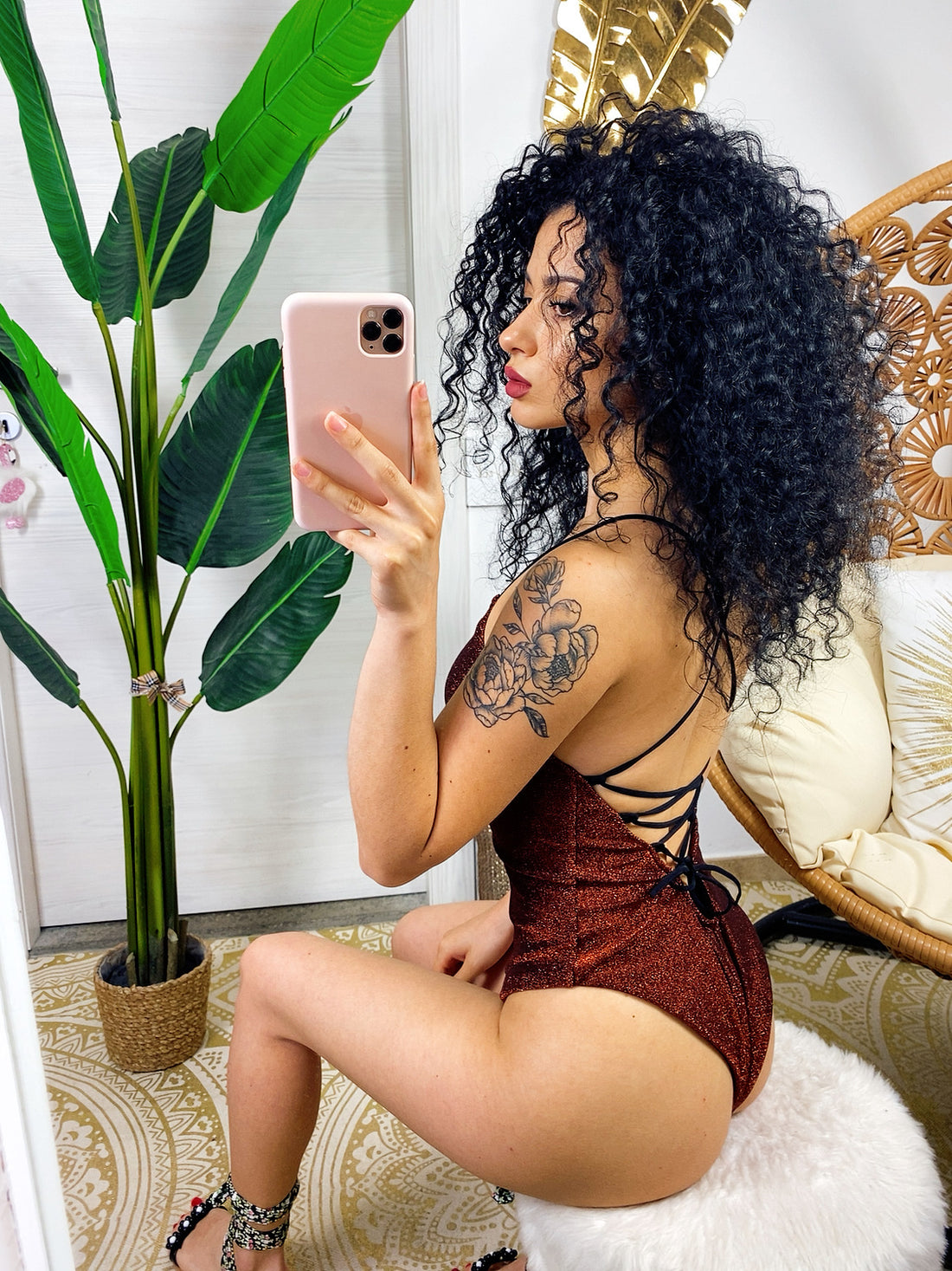 Body glitter bronzo - R.a. Boutique 