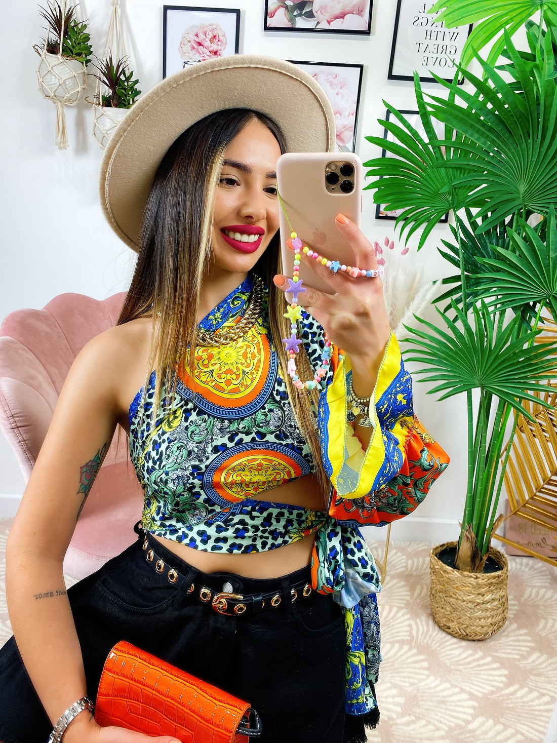 Top Etnico monospalla - R.a. Boutique 