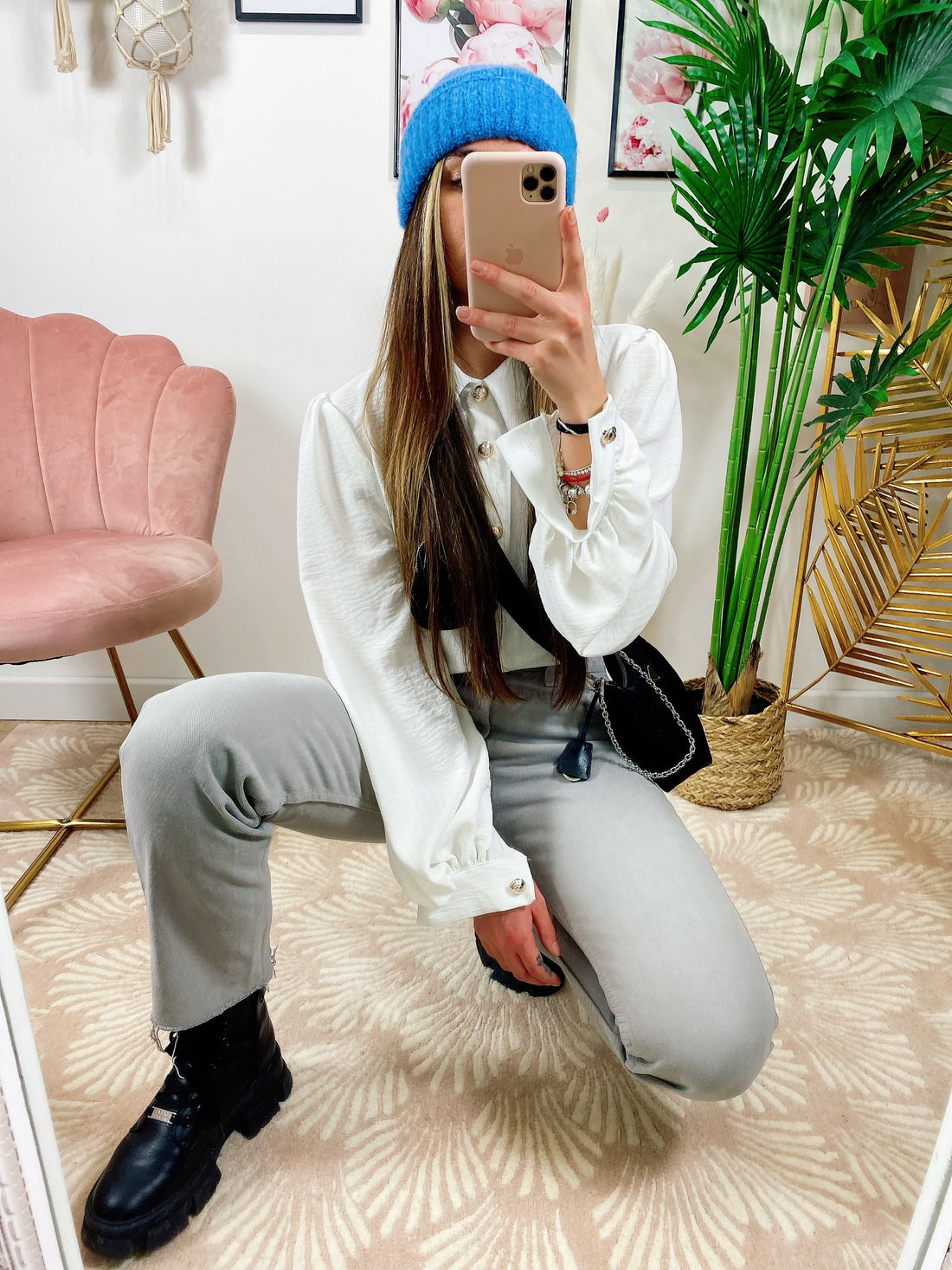 Jeans Levi’s Vintage a caramella grigio chiaro - R.a. Boutique 