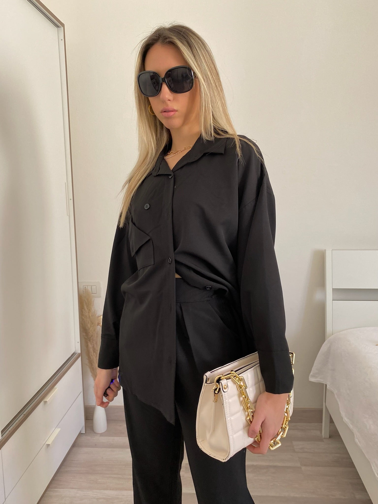 Completo sportivo nero - R.a. Boutique 