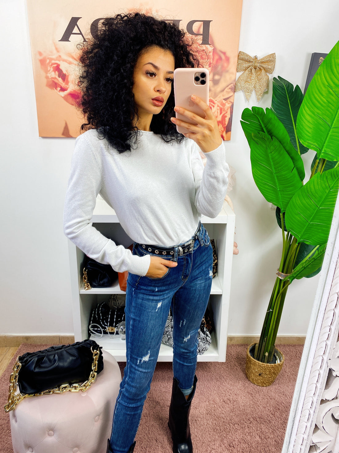 Maglioncino easy glitter - R.a. Boutique 