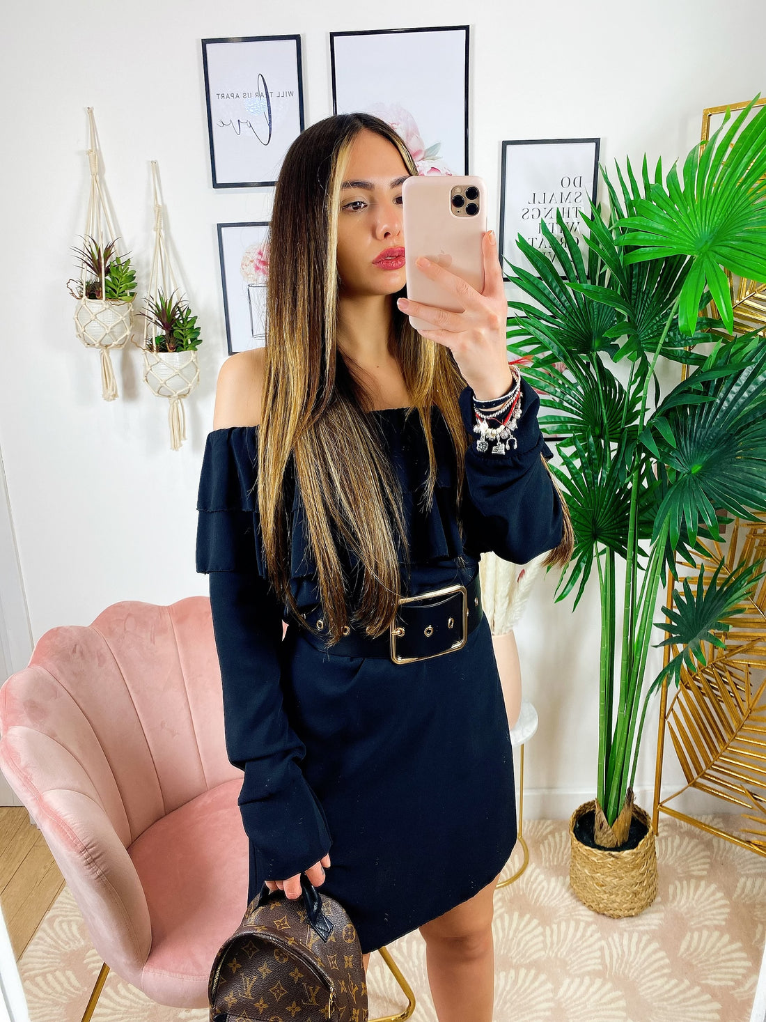 Abito leggero con rouches - R.a. Boutique 