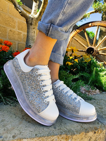 Sneakers con brillantini - R.a. Boutique 