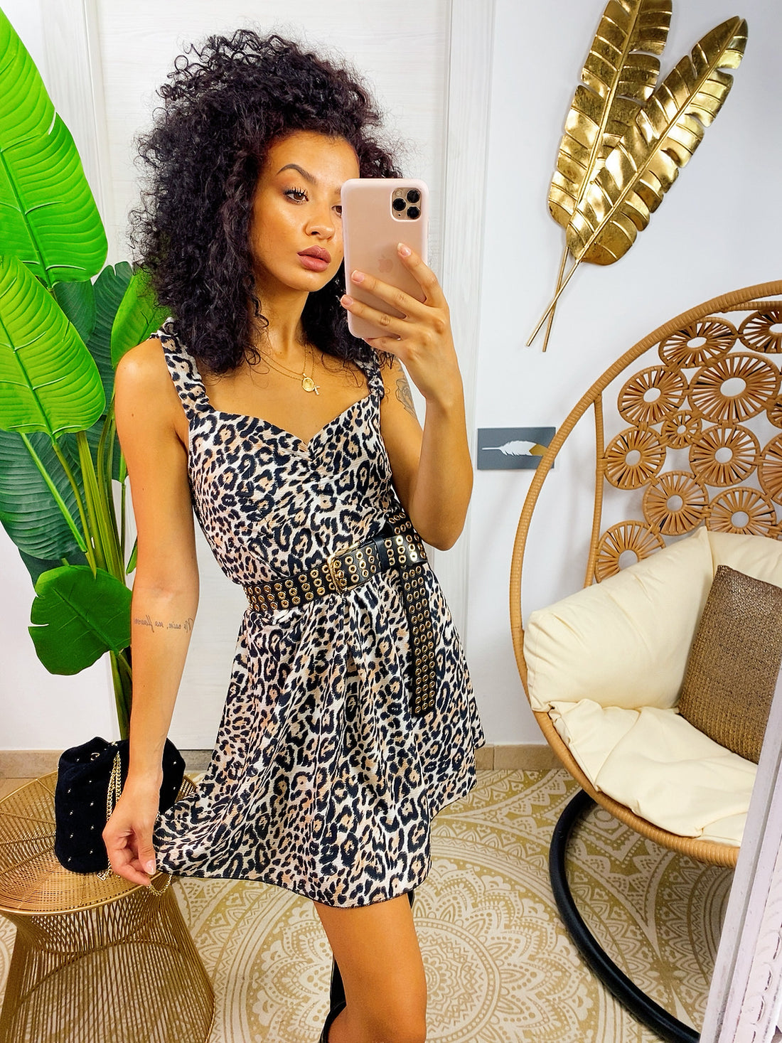 Abito leggero animalier - R.a. Boutique 