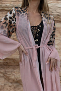 Kimono animalier rosa - R.a. Boutique 