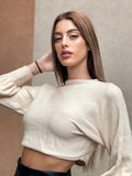 Maglioncino morbido beige - R.a. Boutique 