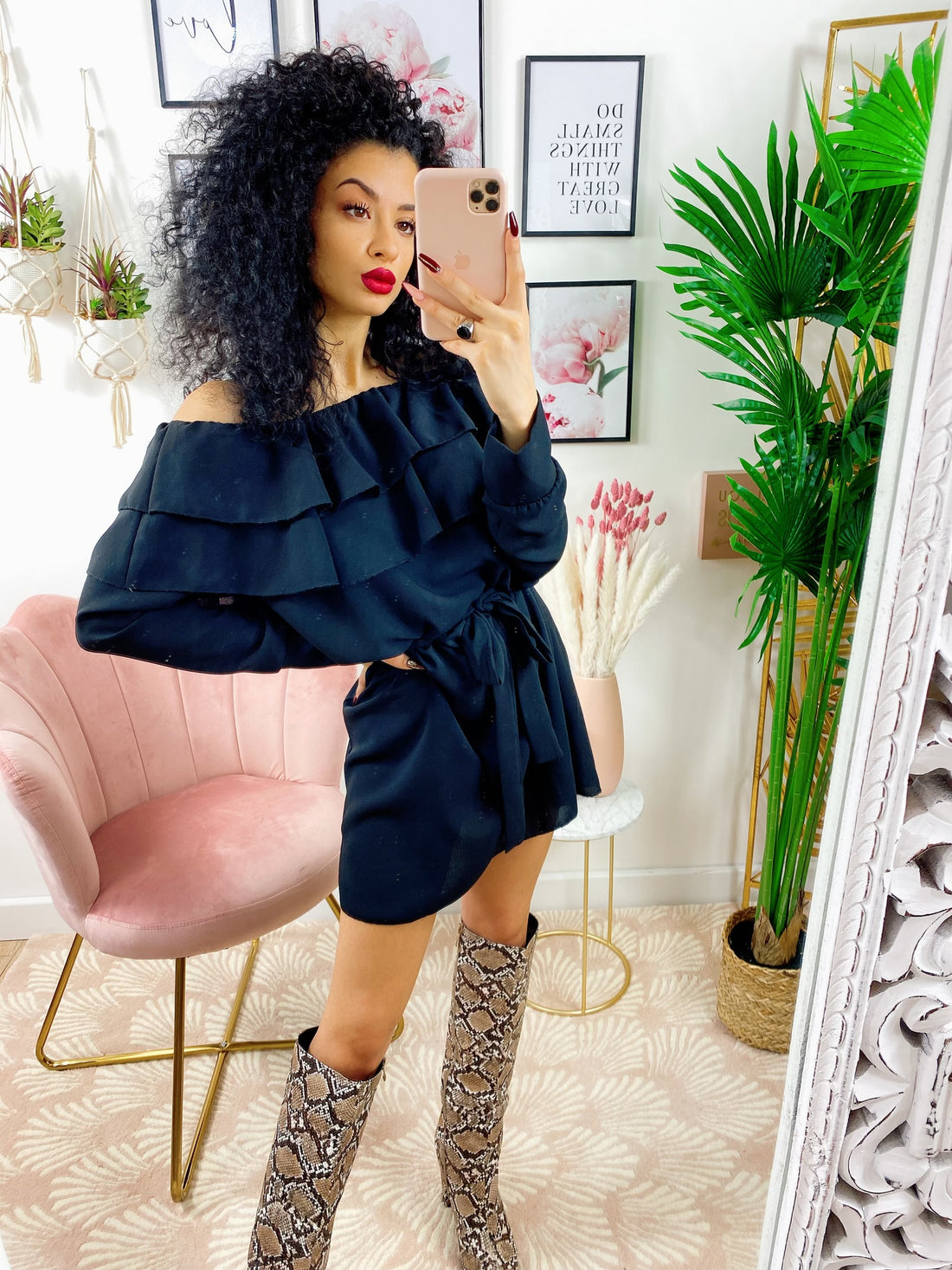 Abito leggero con rouches - R.a. Boutique 