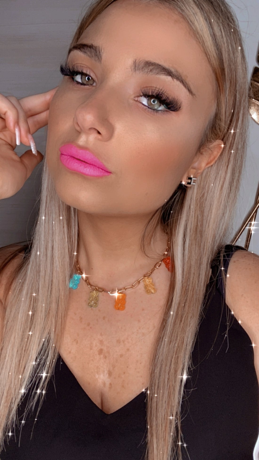 Collana con orsetti multicolore - R.a. Boutique 