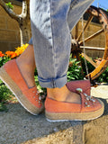 Espadrillas Rosa estive con conchiglie - R.a. Boutique 